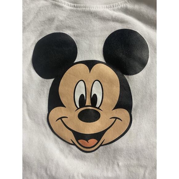 Old Navy Disney Mickey Mouse Face Graphic Tee Size 18-24 Months Unisex - Picture 2 of 4